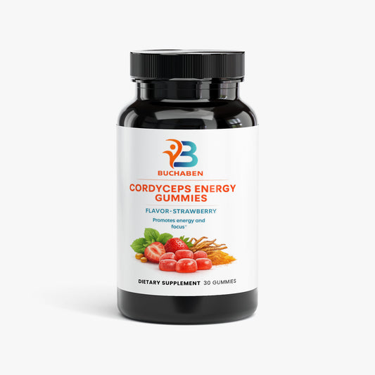 Cordyceps Energy Gummies - Buchaben