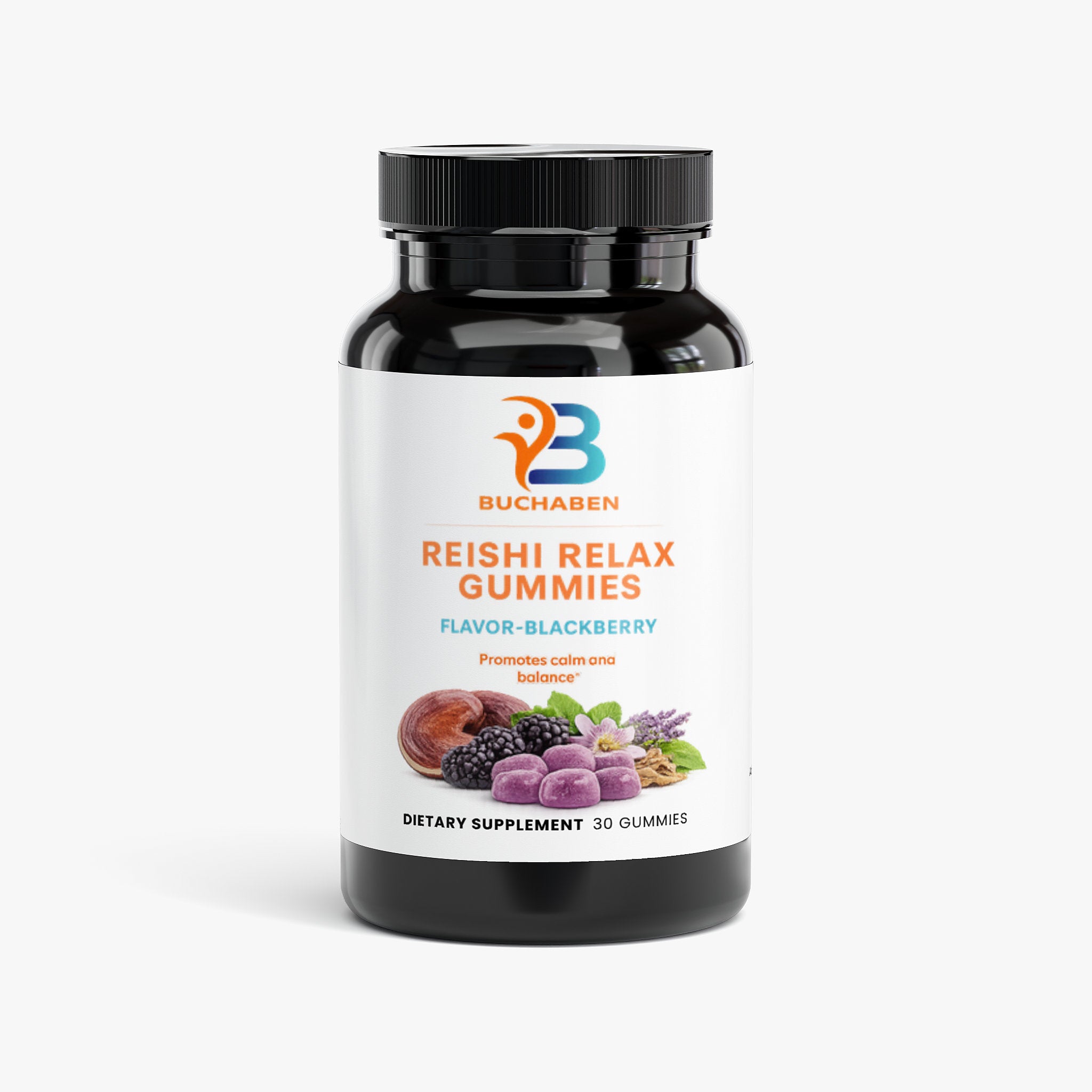 Reishi Relax Gummies - Buchaben